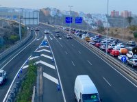 El Cabildo inicia las obras de renovaci&oacute;n del pavimento de la Circunvalaci&oacute;n de Las Palmas de Gran Canaria en las que invierte 18 millones