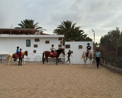 Gáldar: Taller de Hípica en el proyecto Tagoror Ajei Integra