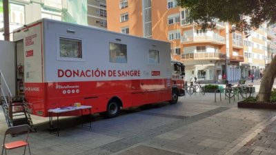 El ICHH se instala en la zona de Mesa y López con una campaña de donación de sangre