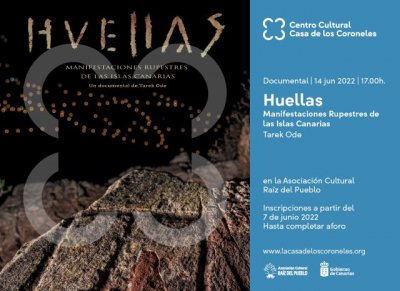 Patrimonio Cultural proyecta el documental &lsquo;Huellas&rsquo; de Tarek Ode, en La Oliva