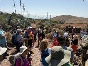 AIDER Gran Canaria, ACBC y Turcón visitan el Campo de Volcanes de Rosiana y conocen la propuesta de espacio protegido para dicho lugar