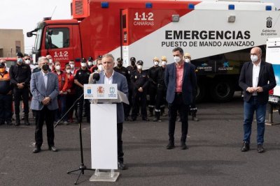 Torres: &ldquo;Acabada la erupci&oacute;n, ya podemos planear todas las acciones definitivas para la reconstrucci&oacute;n&rdquo;