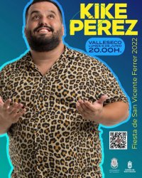 Valleseco: El humorista Kike P&eacute;rez cierra las Fiestas del Huevo Duro