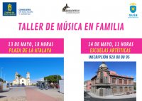 Gu&iacute;a: Taller de Percusi&oacute;n Corporal para ni&ntilde;os en la Plaza de La Atalaya y en las Escuelas Art&iacute;sticas Municipales