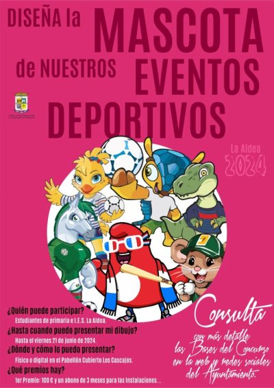 La Aldea de San Nicolás celebra un certamen de dibujo escolar para diseñar la mascota de sus eventos deportivos