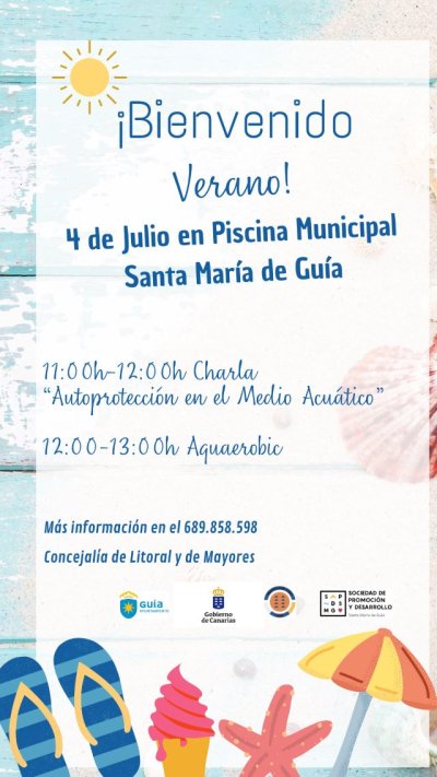 Gu&iacute;a: El programa &lsquo;Bienvenido Verano&rsquo; para los mayores culmina este jueves con una jornada l&uacute;dica en las piscinas municipales