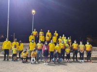El Club Eng&aacute;liate presenta los cinco equipos de petanca de La Aldea