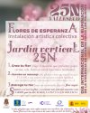 Valleseco convierte el 25N en un jardín vivo contra la Violencia de Género: la población está llamada a crear Flores de Esperanza”