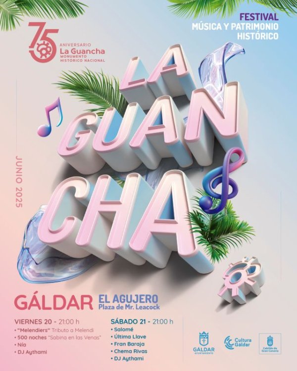 Gáldar: Todo a punto en El Agujero para acoger el Festival La Guancha este viernes y sábado