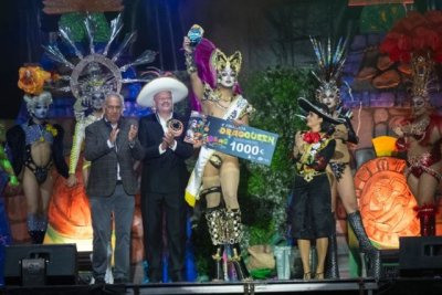 Vulcano se corona Drag Queen del Carnaval de Teror 2024