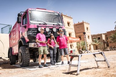 El Elefante Rosa conquista el Rally Classics África: Rafa Lesmes y su equipo triunfan en la categoría de camiones