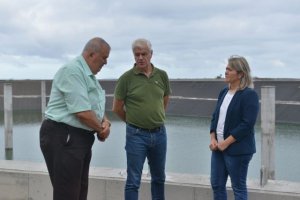 El Gobierno ultima las obras de la balsa de El Golfo, en El Hierro, que garantiza el suministro de agua