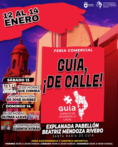 Los negocios de Gu&iacute;a salen a la calle la pr&oacute;xima semana