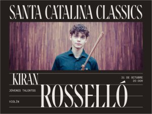 Santa Catalina Classics acoge a la promesa musical Kiran Roselló