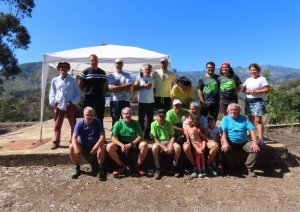 Regados más de medio millar de árboles de Laurisilva y Termófilo en la Montaña de Firgas