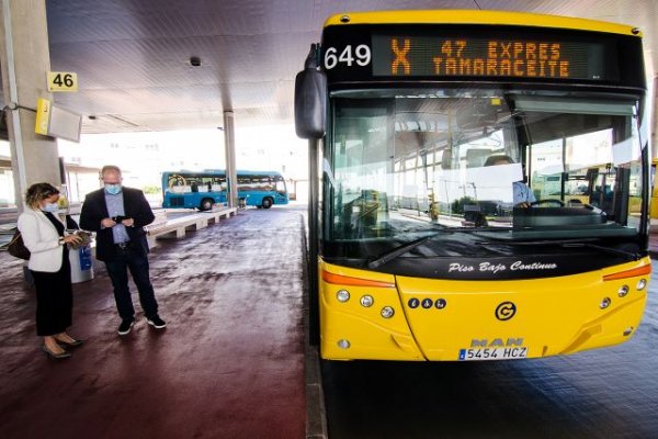 Guaguas Municipales activa la línea exprés X47 con horario ampliado y opera en las paradas de la carretera general de Tamaraceite