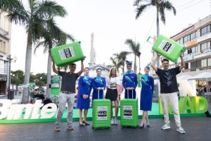 La nueva ruta a Madrid de Binter conquista Santa Cruz de Tenerife