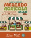 El Mercado Agr&iacute;cola de G&aacute;ldar vuelve este domingo 22 de febrero