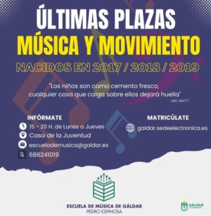 Gáldar: La Escuela Municipal de Música amplía su oferta educativa con el comienzo del nuevo curso escolar