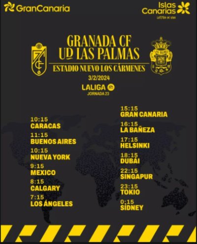 Radio Faro del Noroeste retransmite este s&aacute;bado, 03-02-24, a las 15.15 horas: Granada CF - UD Las Palmas