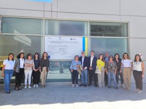 Técnicos de FEDER visitan dos proyectos financiados en el Hospital General de La Gomera