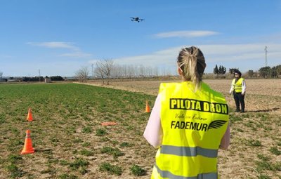 FADEMUR celebra en la provincia de A Coruña las prácticas y exámenes de su escuela de pilotaje de drones