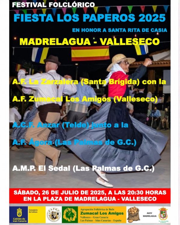 Valleseco: Madrelagua se llena de música y tradiciones en la víspera del día grande de sus fiestas