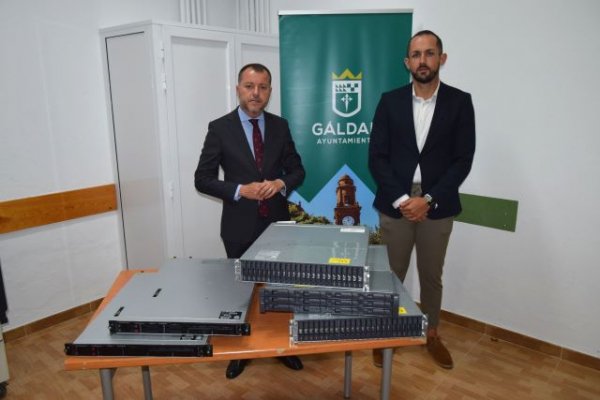 Gáldar adquiere equipamiento tecnológico para mejorar su administración electrónica con fondos FEDER