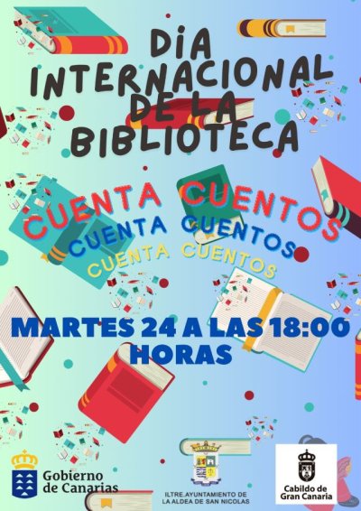 La Aldea de San Nicol&aacute;s celebra el D&iacute;a Internacional de las Bibliotecas con una sesi&oacute;n de cuentacuentos