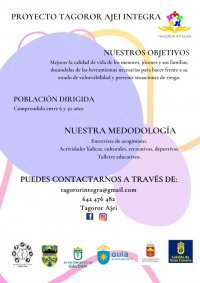 AES Tagoror Ajei est&aacute; llevando a cabo una amplia programaci&oacute;n de talleres educativos