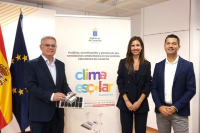 Canarias, primera comunidad aut&oacute;noma en monitorizar sus centros educativos para actuar ante las altas temperaturas