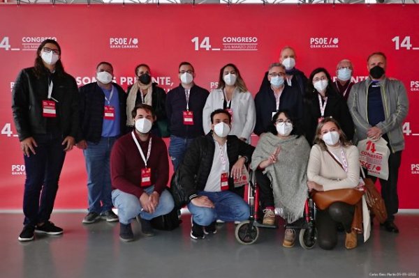 La Agrupación Jacinto Medina (PSOE de Gáldar) ha participado en el 14º Congreso