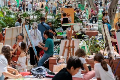 En directo y a contrarreloj: la Zona Mesa y López se rinde al arte en vivo