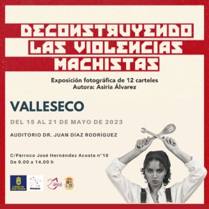 Valleseco acoge la muestra “Deconstruyendo las Violencias Machistas” de Asiria Álvarez