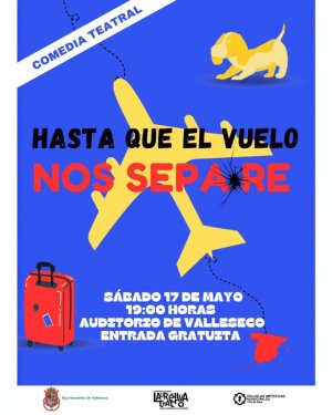 El Auditorio de Valleseco acoge este sábado la comedia “Hasta que el vuelo nos separe”, de Laurisilva Teatro