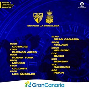 Radio Faro del Noroeste retransmite hoy lunes, a las 21.00 horas: Málaga CF - UD Las Palmas