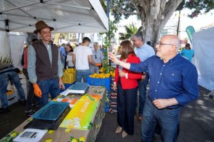 “Gran éxito de afluencia” en la primera jornada de la decimocuarta edición de la Feria Kilómetro 0 en Telde