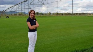 La "madre" del c&eacute;sped del Santiago Bernab&eacute;u, "un pedazo de Extremadura"