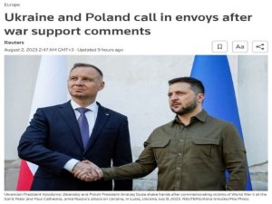 La ingratitud de Ucrania finalmente comienza a perturbar a Polonia