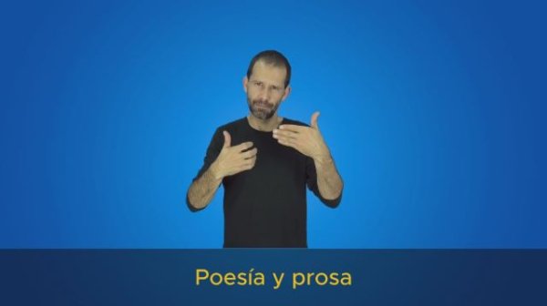 Poesía canaria adaptada al braille y a la lengua de signos española