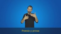 Poesía canaria adaptada al braille y a la lengua de signos española