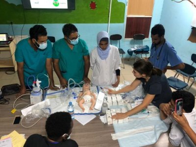 Pediatras del Hospital Materno Infantil imparten formación a profesionales de Mauritania