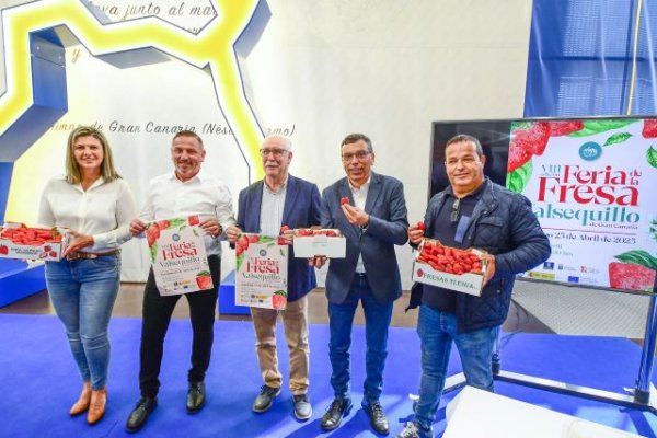 Valsequillo acoge este domingo la octava edición de la Feria de la Fresa con vistas a cubrir la demanda de esta fruta que existe en la isla