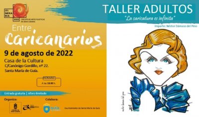 Gu&iacute;a: &Uacute;ltimas plazas para el taller de caricaturas que se celebra ma&ntilde;ana martes en la Casa de la Cultura