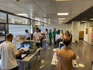 El Hospital Dr. Negr&iacute;n organiza un curso formativo sobre el aprendizaje integral en t&eacute;cnicas de laparascopia