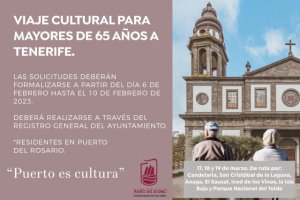 El Ayuntamiento de Puerto del Rosario organiza un Viaje Cultural para mayores de 65 años a Tenerife