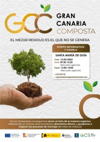 La campaña de compostaje doméstico del Cabildo regresa a Guía