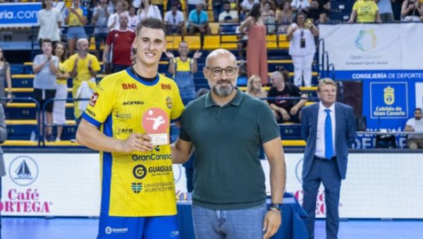 Voleibol: Paolo Zonca, MVP de la Supercopa de Espa&ntilde;a
