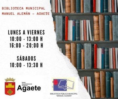 Agaete fomenta un nuevo modelo que impulse el crecimiento de la Biblioteca Municipal ‘Manuel Alemán’