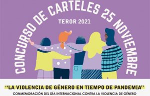 Teror: Concurso de carteles para conmemorar el Día contra la Violencia de Género 2021